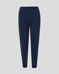 Back view of navy Junior Rangers Contemporary Jogger with ribbed waistband.
