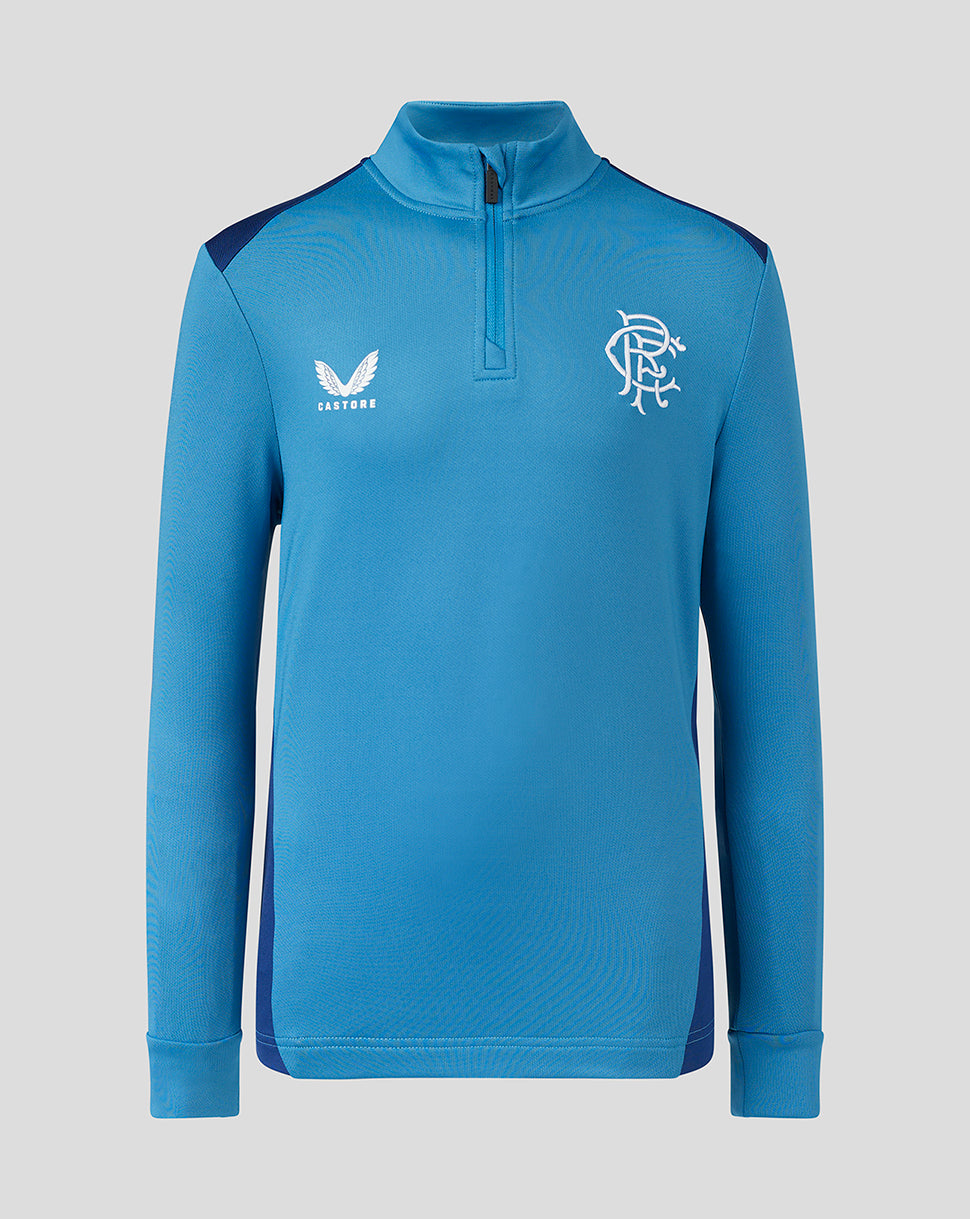 Junior 23/24 Training 1/4 Zip Midlayer - Blue/Navy