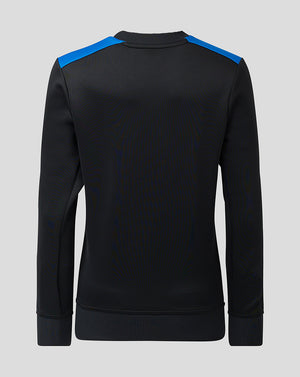 Junior 23/24 Matchday Training Sweatshirt - Black/Blue