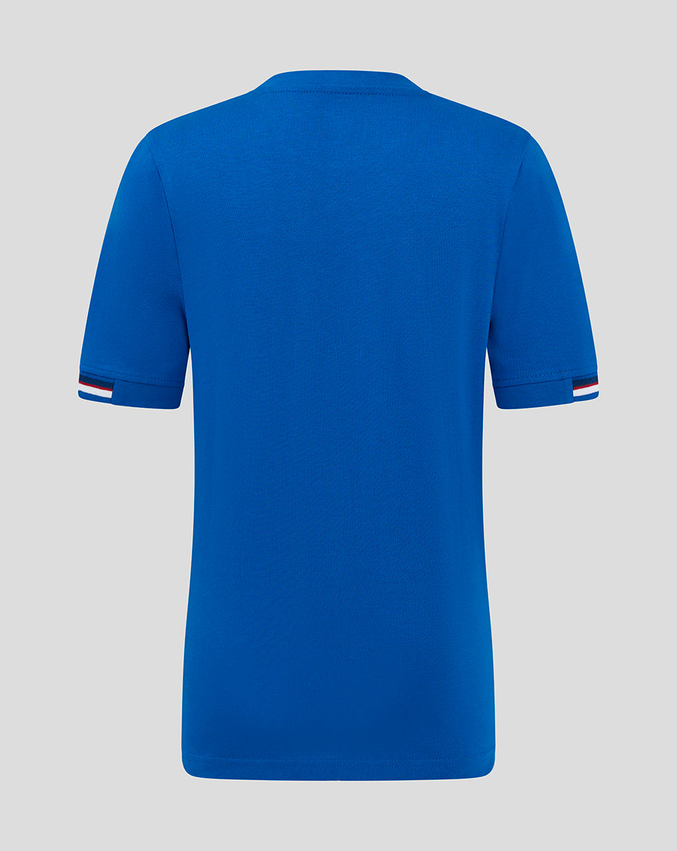 JUNIOR 24/25 CLASSIC COTTON T-SHIRT - BLUE