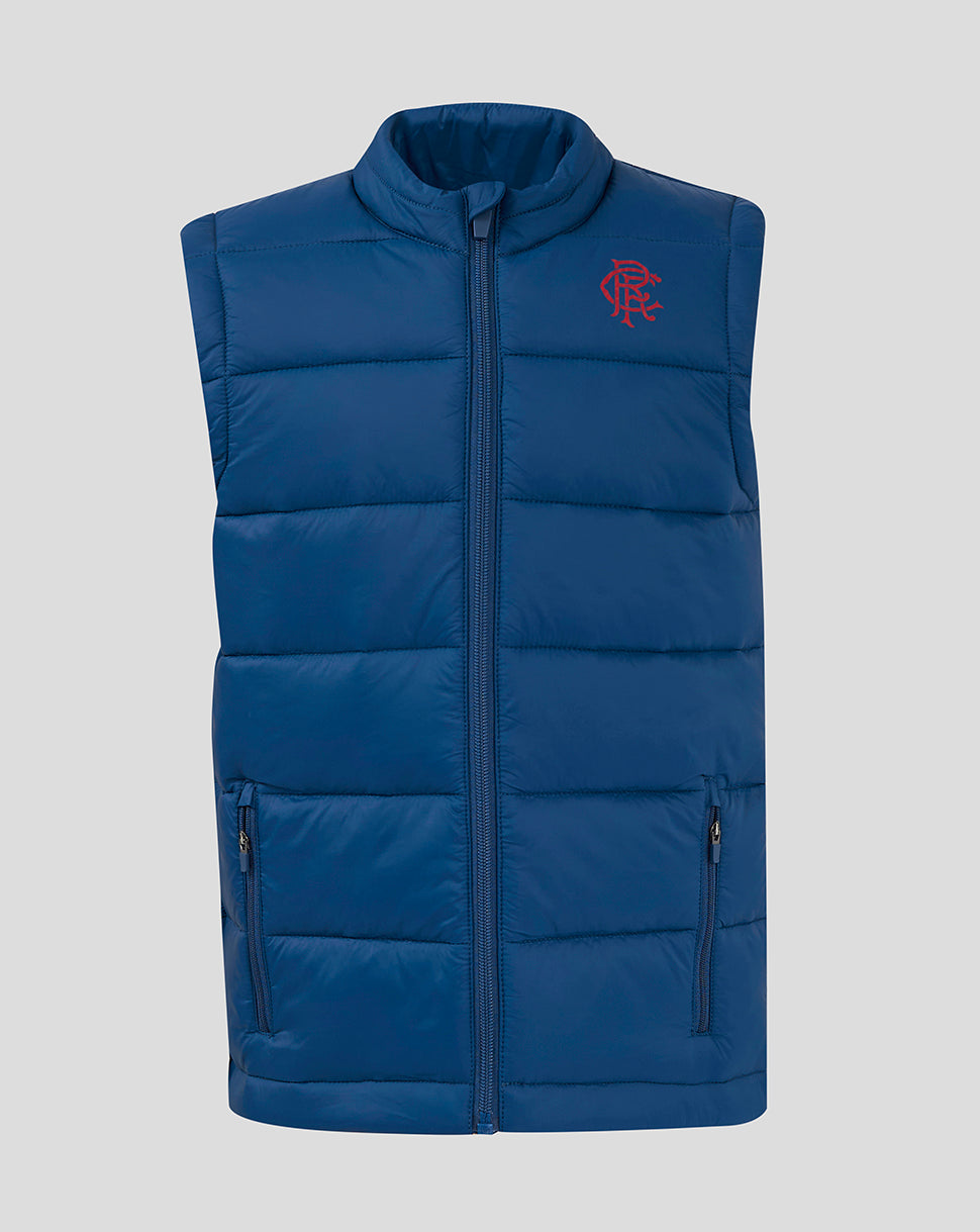 JUNIOR 24/25 CORE FAN GILET - NAVY