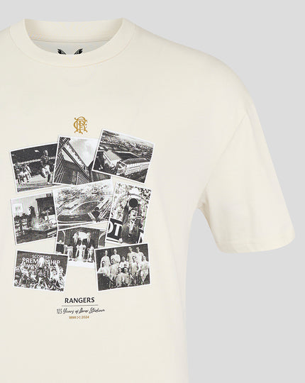 MEN'S IBROX 125 HERITAGE T-SHIRT - BIEGE