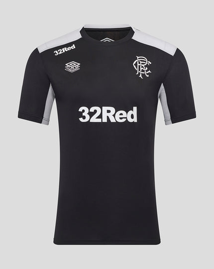 MEN'S 25/26 COACHES 25/26 TRAINING SHORT SLEEVE TEE - CAVIAR/MICROCHIP