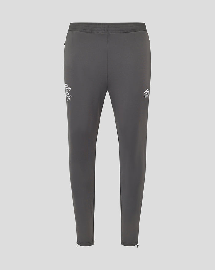 Front view of men's Thunderstorm Pro Training Knit Pant with elastic waistband and white logo on left thigh