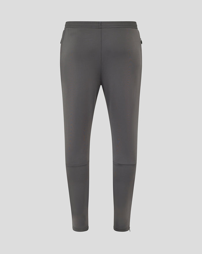 Back view of dark Thunderstorm Pro Training Knit Pant with clean seams and fitted silhouette