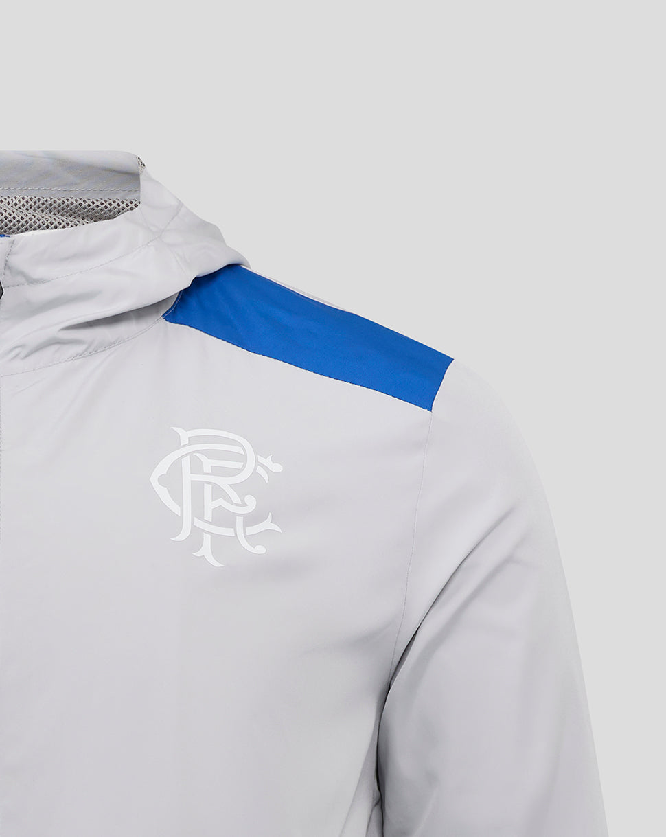 MENS 25/26 PLAYERS TRAINING HOOD SHOWER JACKET - MICROCHIP
