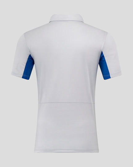 MENS 25/26 PRESENTATION POLY POLO - MICROCHIP/NAUTICA BLUE