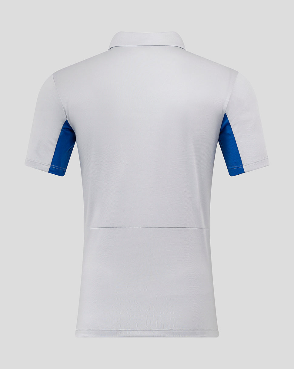 MENS 25/26 PRESENTATION POLY POLO - MICROCHIP/NAUTICA BLUE