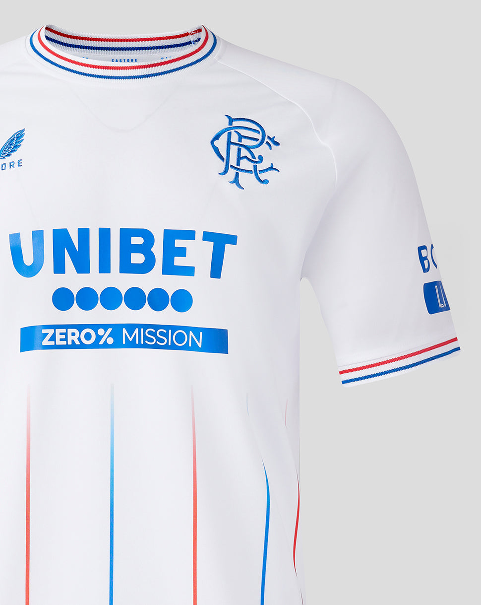 Glasgow Rangers Football Shirt Away Kit 2018-19 Rangers Shirt 7-8 Y Long  Sleeve