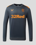 Mens 23/24 Training Sweatshirt - Grey/Orange