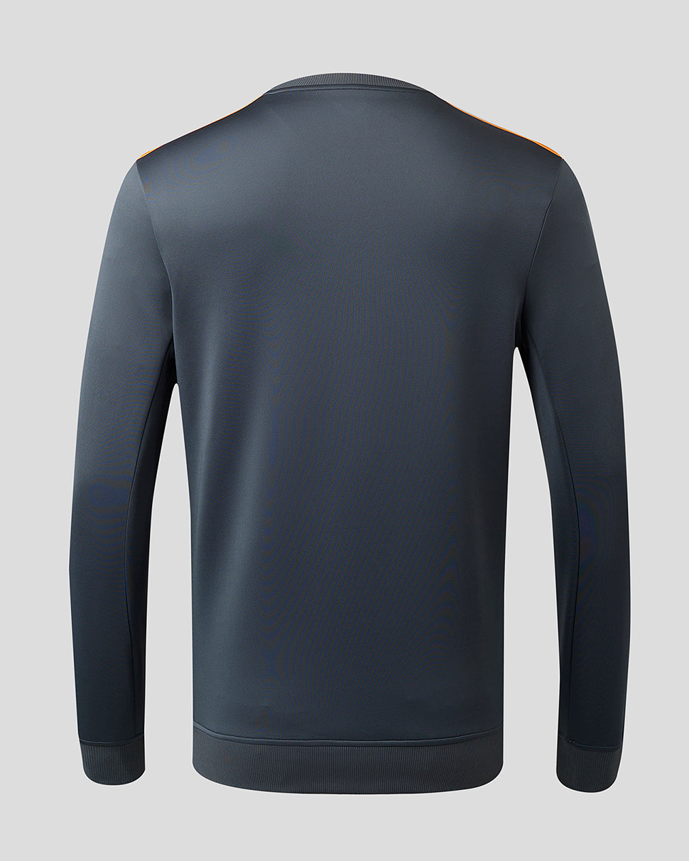 Mens 23/24 Training Sweatshirt - Grey/Orange