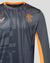 Mens 23/24 Training Long Sleeve T-Shirt - Grey/Orange