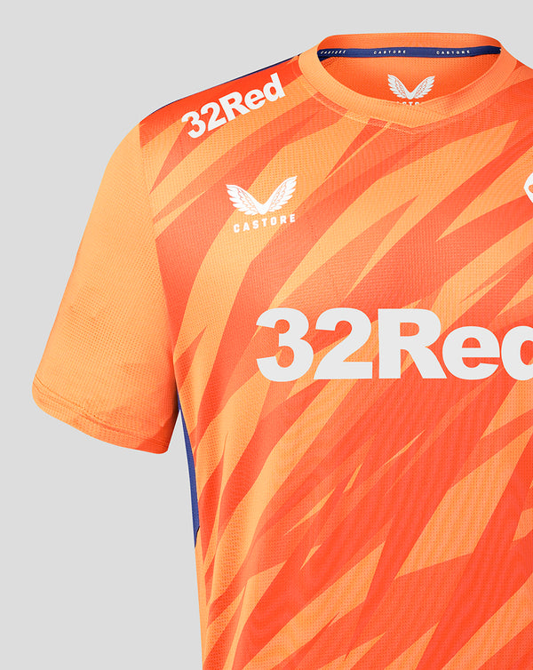 Mens 23/24 Third Matchday T-Shirt - Orange - Rangers Store
