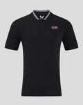 MEN'S 24/25 COTTON POLO - BLACK