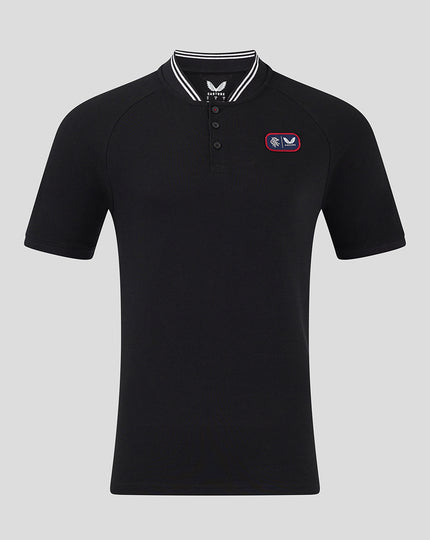 MEN'S 24/25 COTTON POLO - BLACK