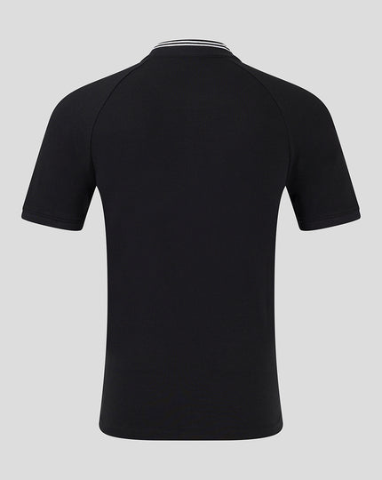 MEN'S 24/25 COTTON POLO - BLACK