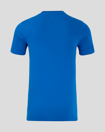 MEN'S 24/25 CORE CREST T-SHIRT - BLUE