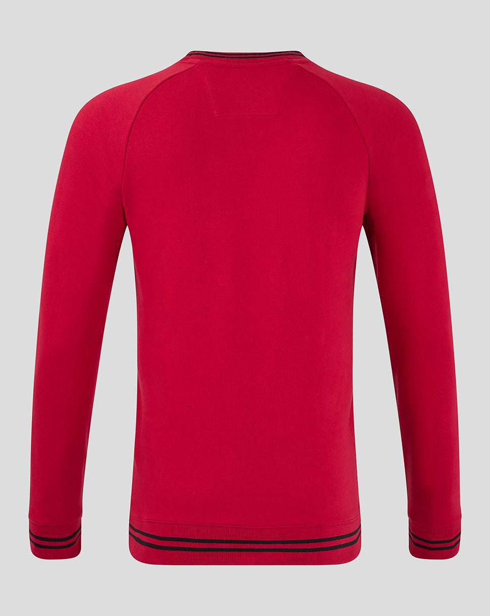 MEN'S 24/25 FLEECE CREWNECK - RED