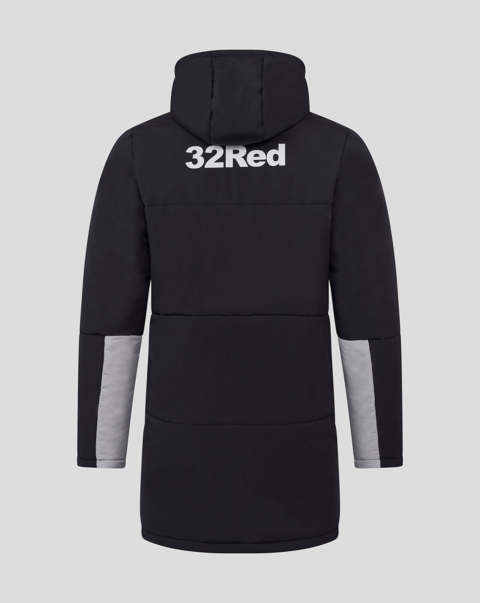 ADULT 25/26 COACHES TRAINING PADDED JACKET - CAVIAR