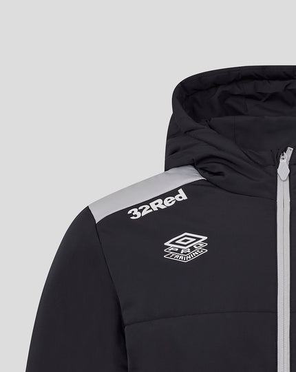 ADULT 25/26 COACHES TRAINING PADDED JACKET - CAVIAR