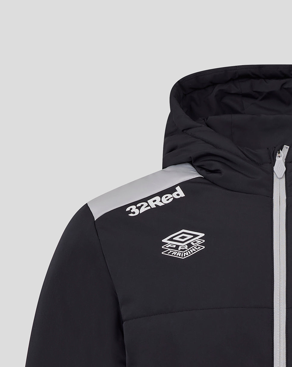 ADULT 25/26 COACHES TRAINING PADDED JACKET - CAVIAR