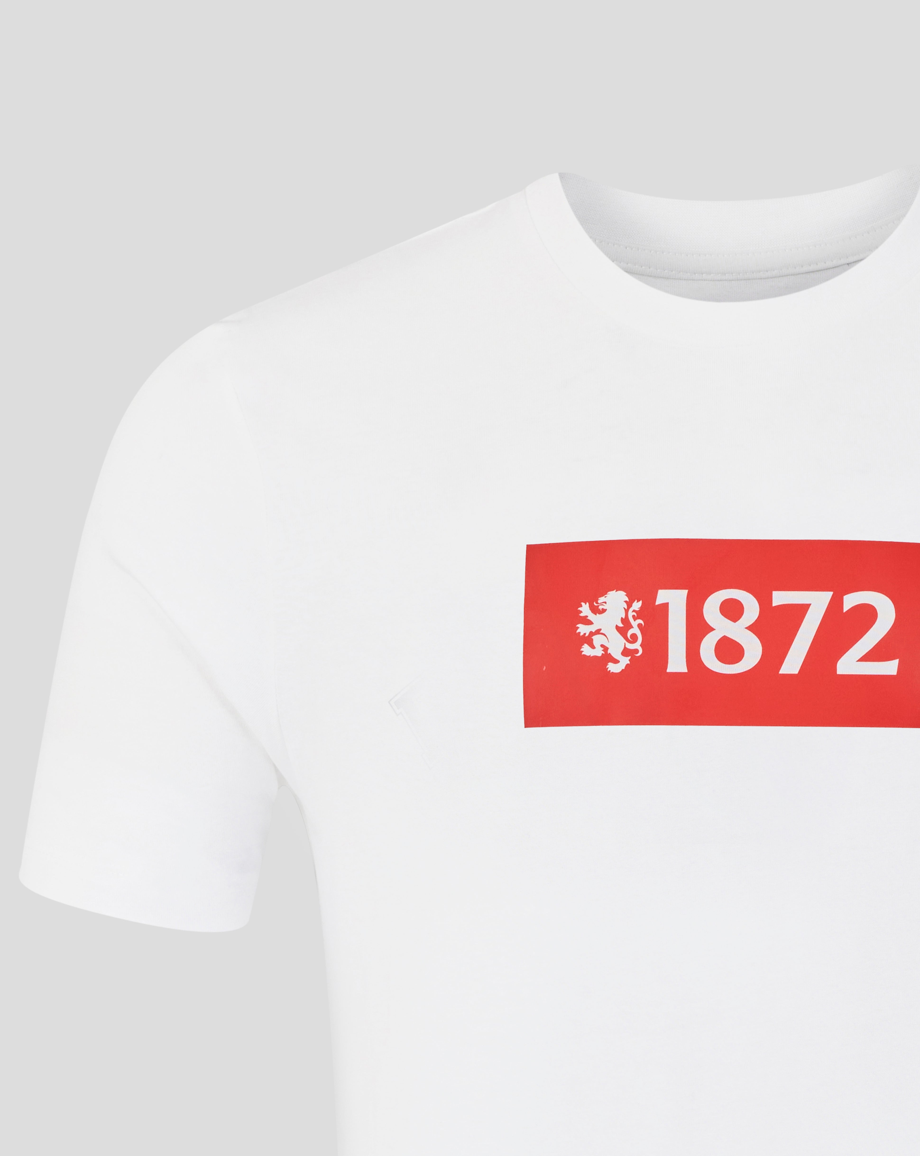 ADULTS 25/26 VARSITY 1872 LION TEE - WHITE