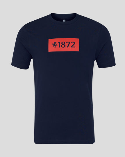 ADULTS 25/26 VARSITY 1872 LION TEE - NAVY