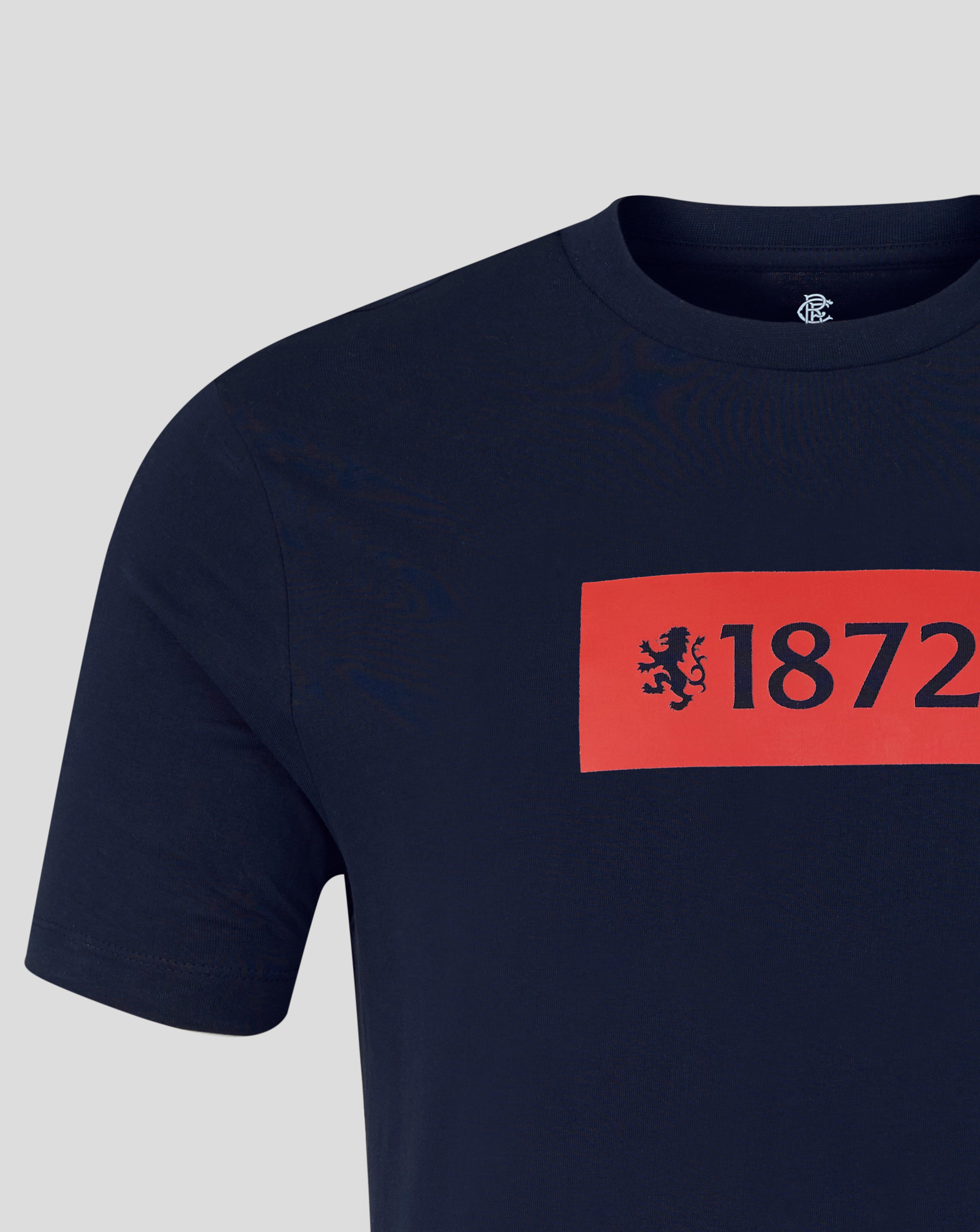 ADULTS 25/26 VARSITY 1872 LION TEE - NAVY