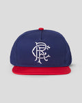 RANGERS FLAT PEAK TWILL CAP