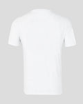 Back view of a plain white Rangers Tav tee with no graphics.