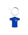 Blue retro Rangers shirt keyring featuring the club crest on the jersey shape.