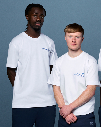 ADULTS RANGERS X ART OF TEE - WHITE