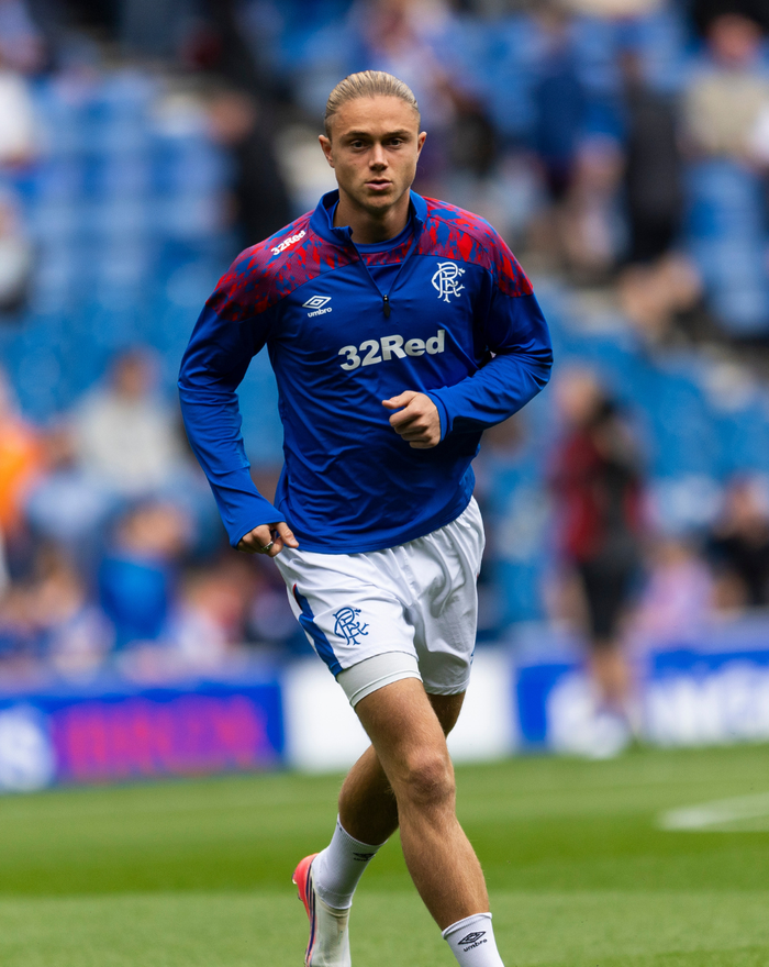 RANGERS FC MENS 2026/27 HOME MATCHDAY QUARTER ZIP TOP