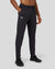 Men's Long Sleeve Hybrid Quarter Zip Midlayer Top - Black