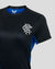 Women's Training Short Sleeve T-Shirt - Black/Blue