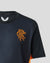 Junior Matchday Short Sleeve T-Shirt - Black/Orange