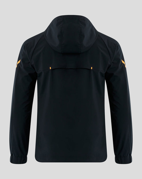 Men's Matchday Lightweight Jacket - Black/Orange - Rangers Store